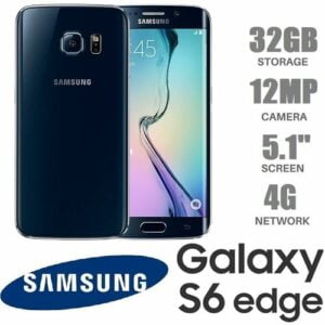Galaxy S6 Edge - 5.1" - 12MP + 5MP - 32GB ROM + 3GB RAM - Smartphone - Black